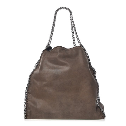 Stella McCartney Shaggy Deer Big Falabella Tote Brown 3 of 12