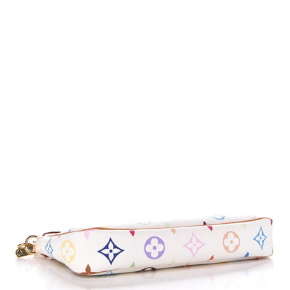 Louis Vuitton Monogram Multicolor Pochette Accessories White 4 of 12