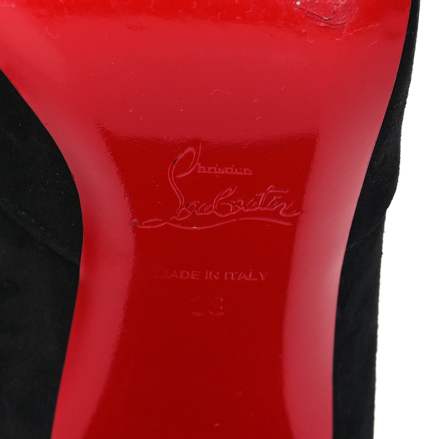 Veau Velours Cavalika 85 Boots 38 Black