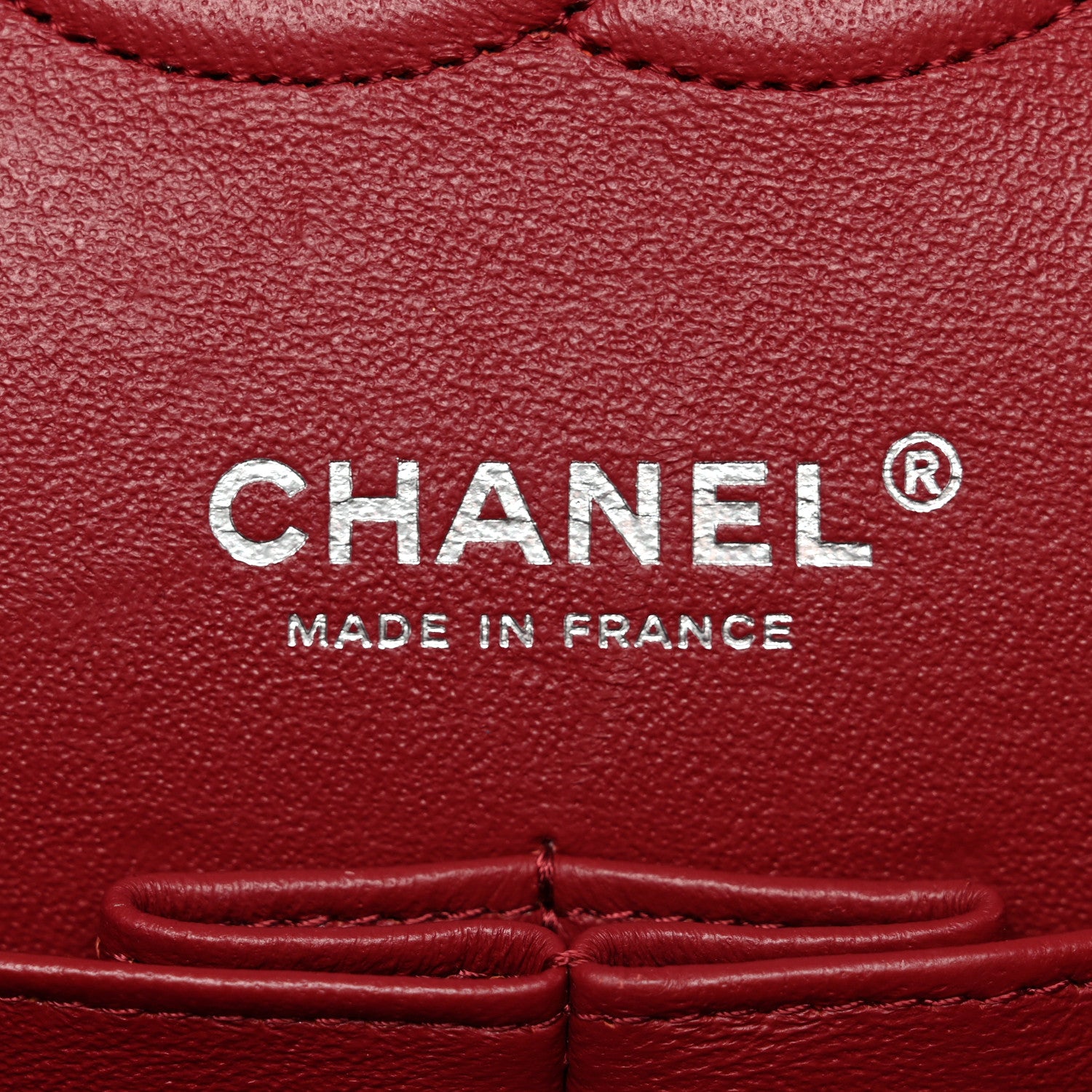Chanel Caviar Quilted Medium Double Flap Red 16 of 34