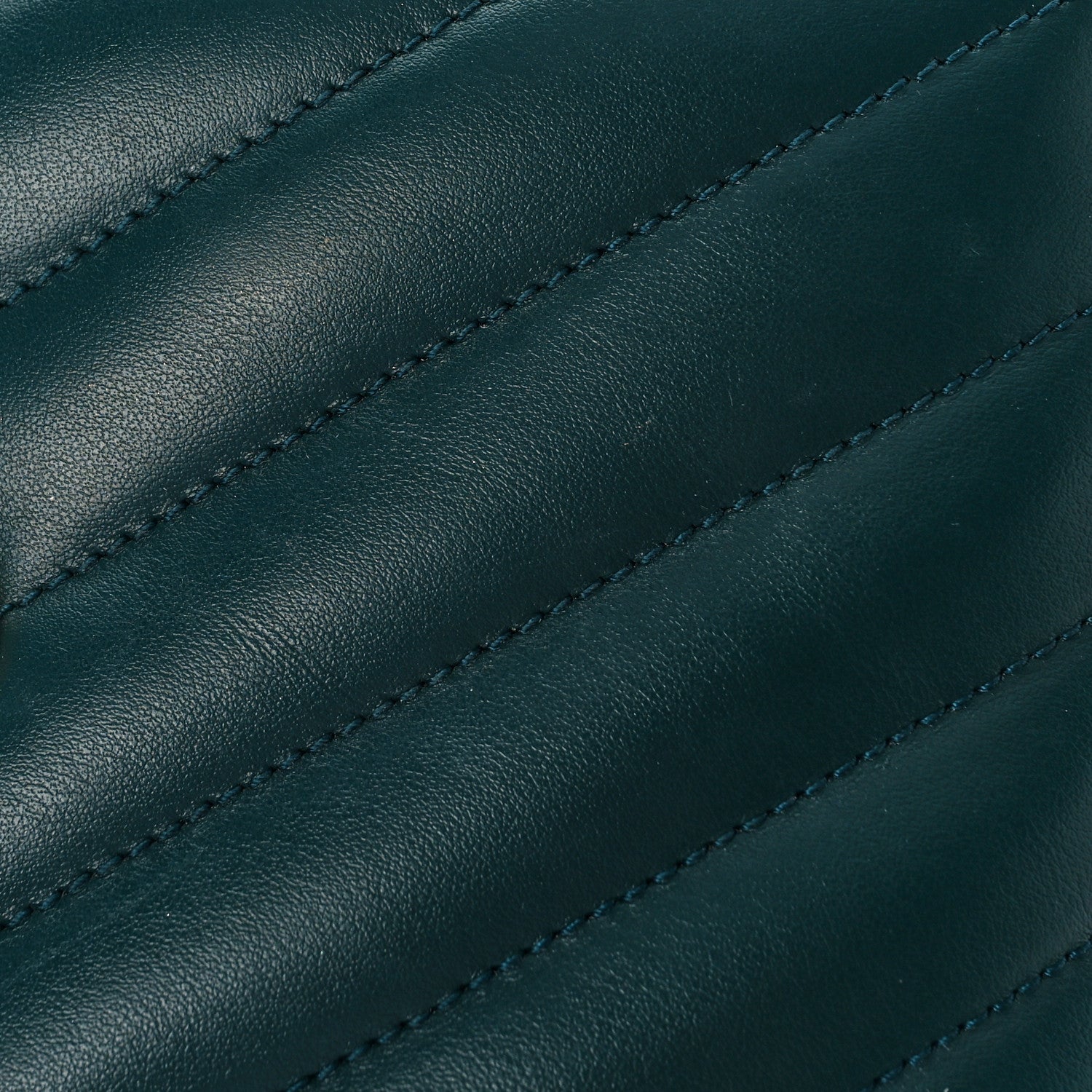 Saint Laurent Calfskin Y Quilted Monogram Small Loulou Chain Satchel Green 9 of 10