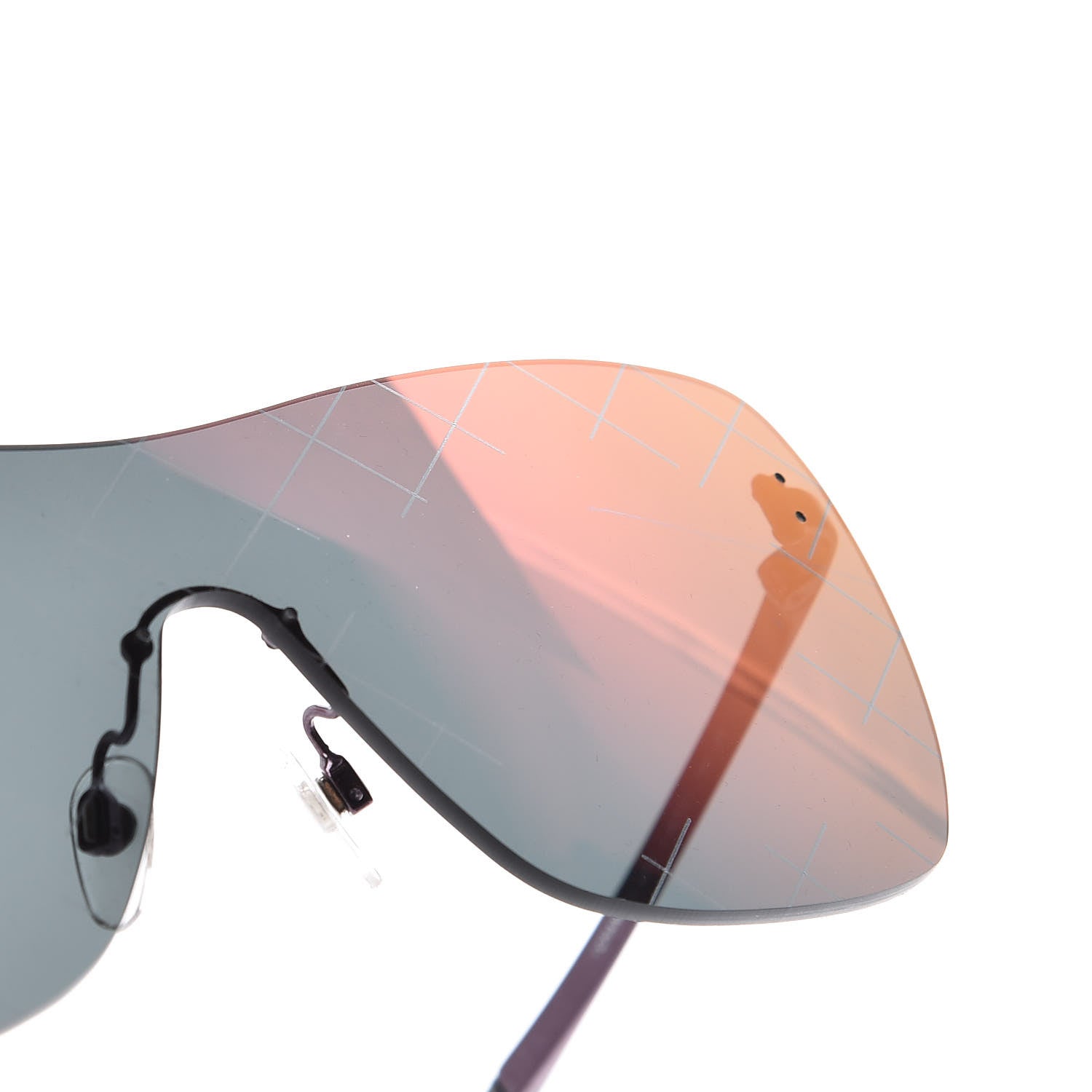 Chanel Shield Runway Sunglasses 4215 Burgundy 8 of 9