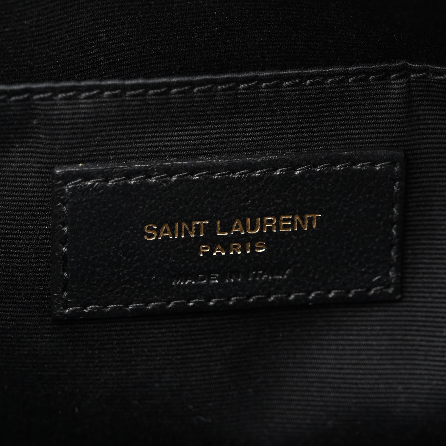 Saint Laurent Calfskin Matelasse Monogram Lou Camera Bag Storm 6 of 13