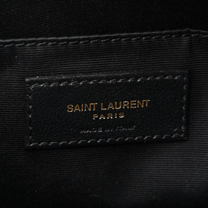 Saint Laurent Calfskin Matelasse Monogram Lou Camera Bag Storm 6 of 13