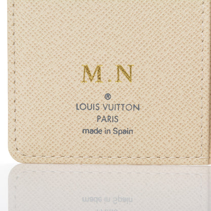 Louis Vuitton Damier Azur Small Ring Agenda Cover 5 of 8