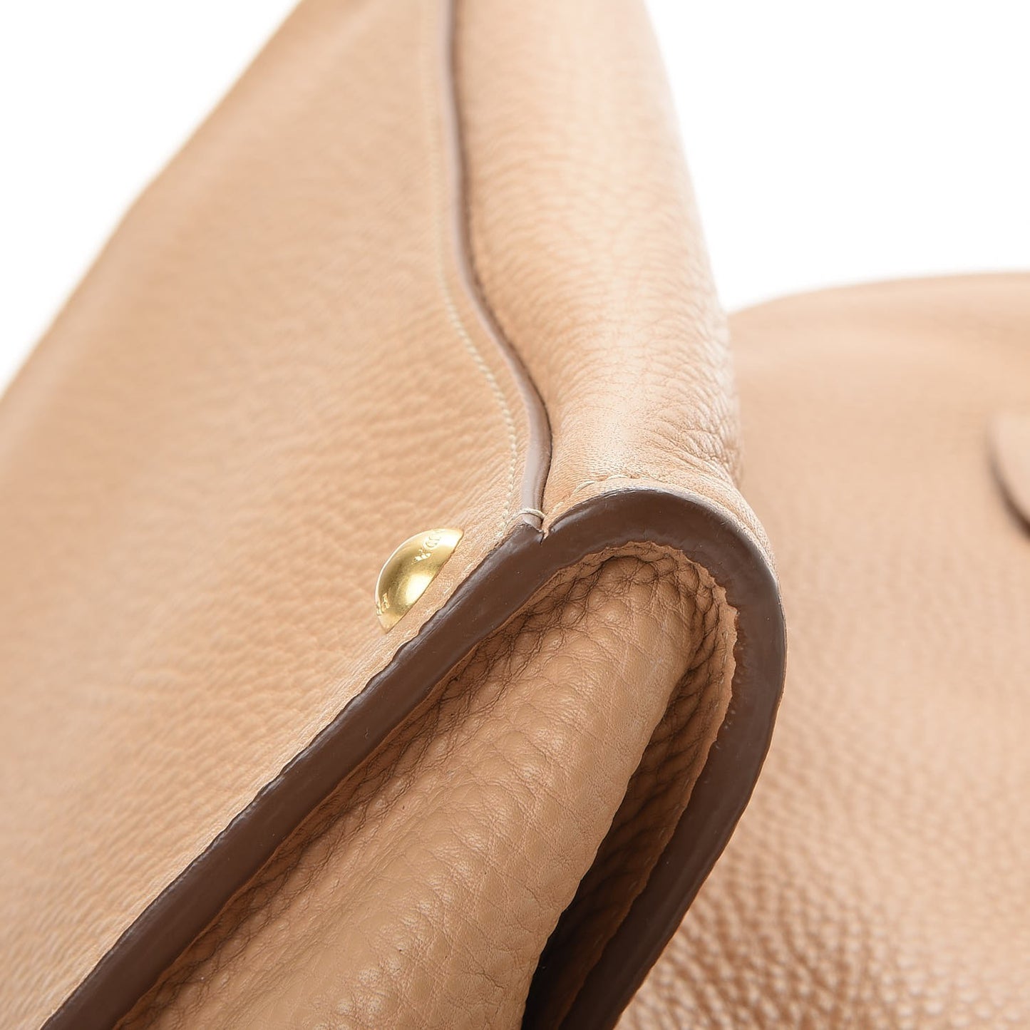 Vitello Daino Shopping Tote Sughero