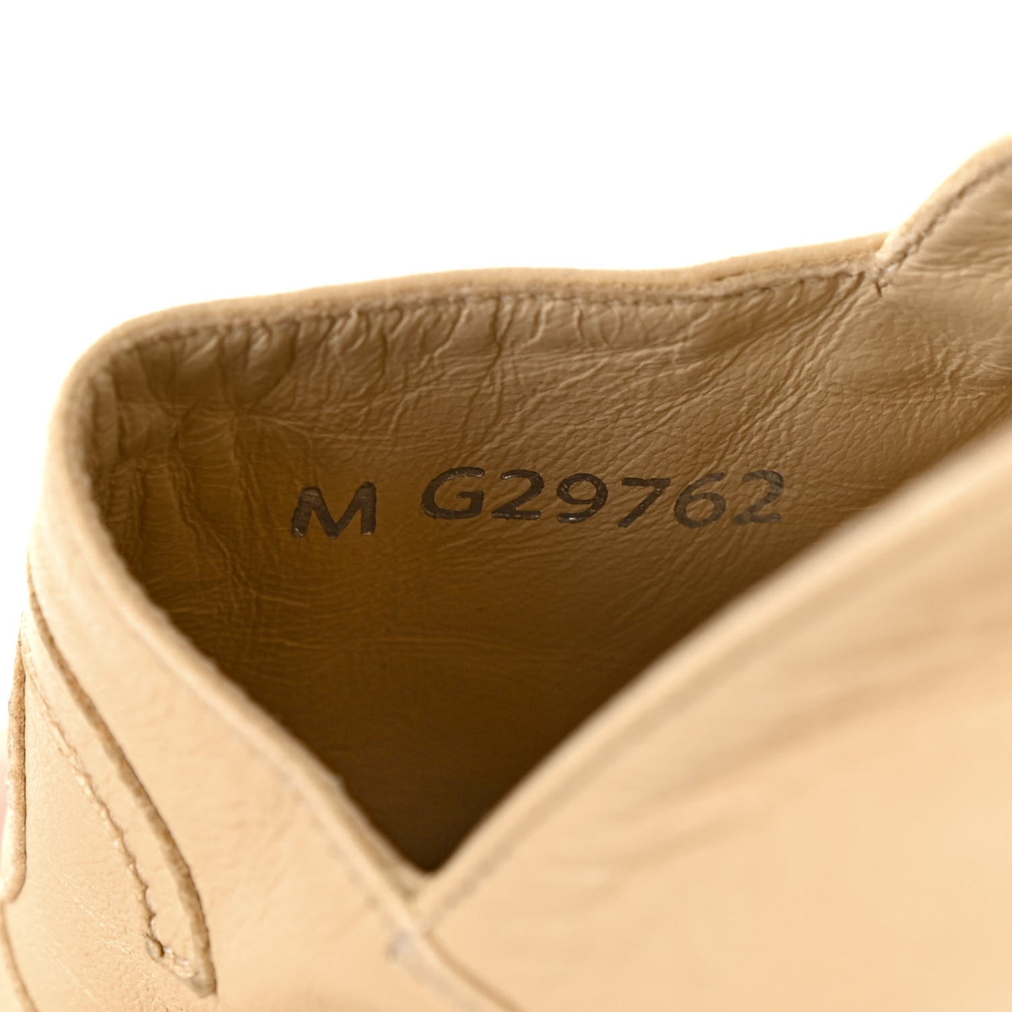 Lambskin CC Espadrilles 36 Beige Black