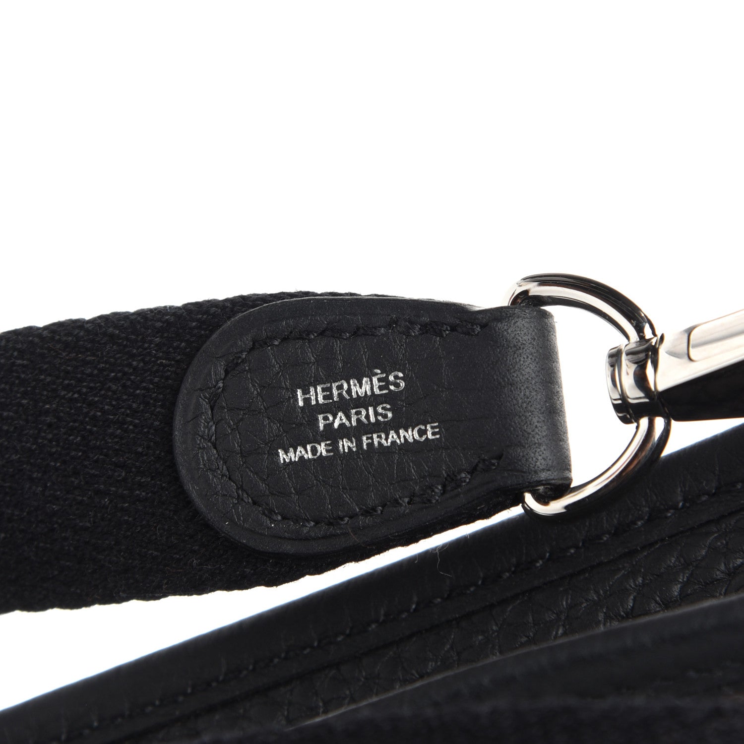 Hermes Taurillon Clemence Evelyne TPM Black 7 of 10
