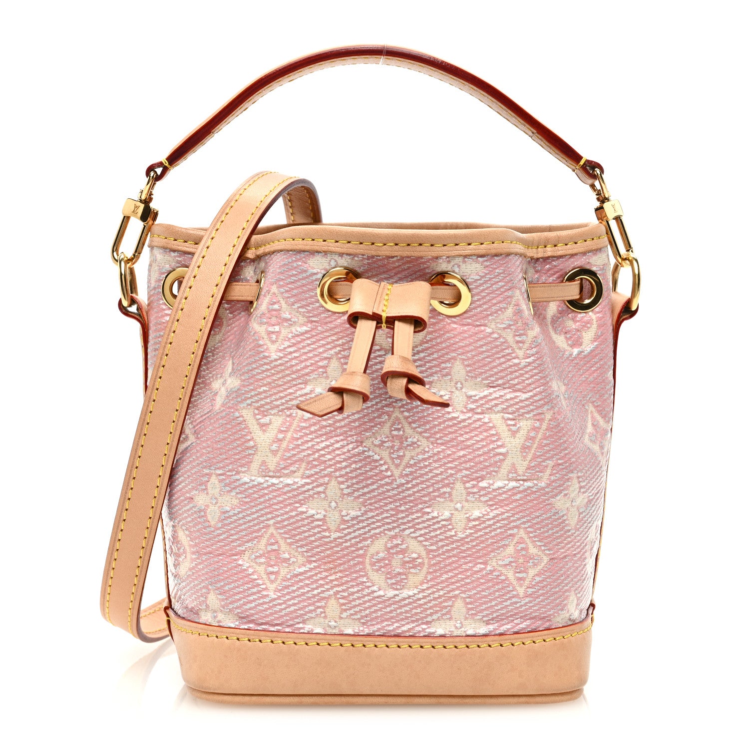 Louis Vuitton Monoglam Nano Noe Rose 1 of 11