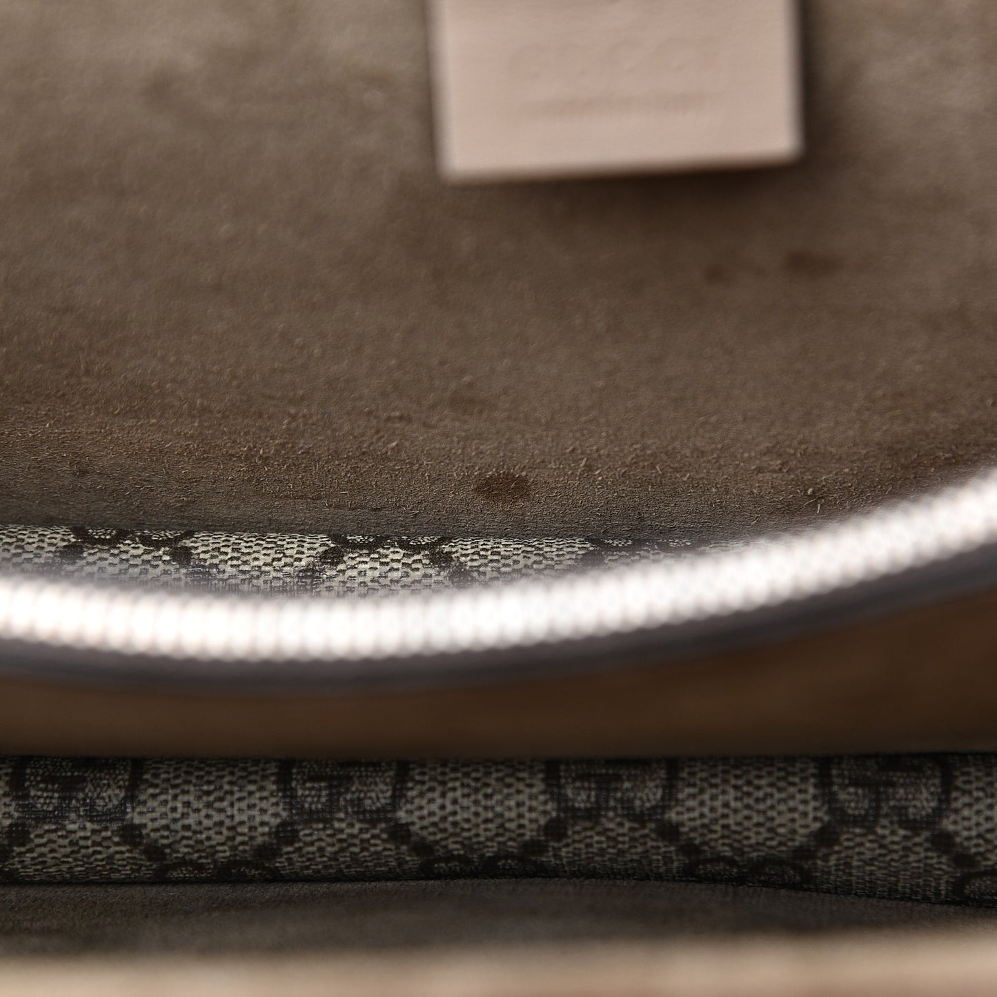 GG Supreme Monogram Small Dionysus Shoulder Bag Taupe