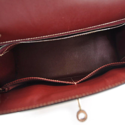 Hermes Chamonix Kelly Sellier 28 Rouge H 8 of 9
