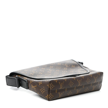 Louis Vuitton Monogram Macassar Magnetic Messenger 4 of 9