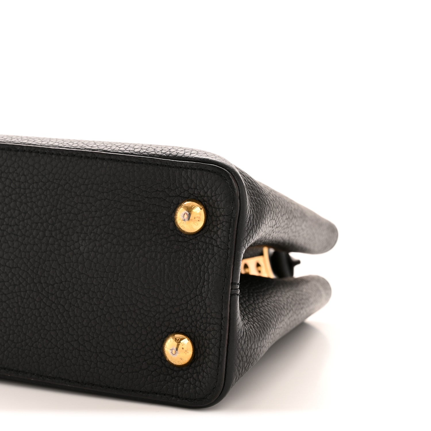 Louis Vuitton Taurillon Capucines PM Black 9 of 14