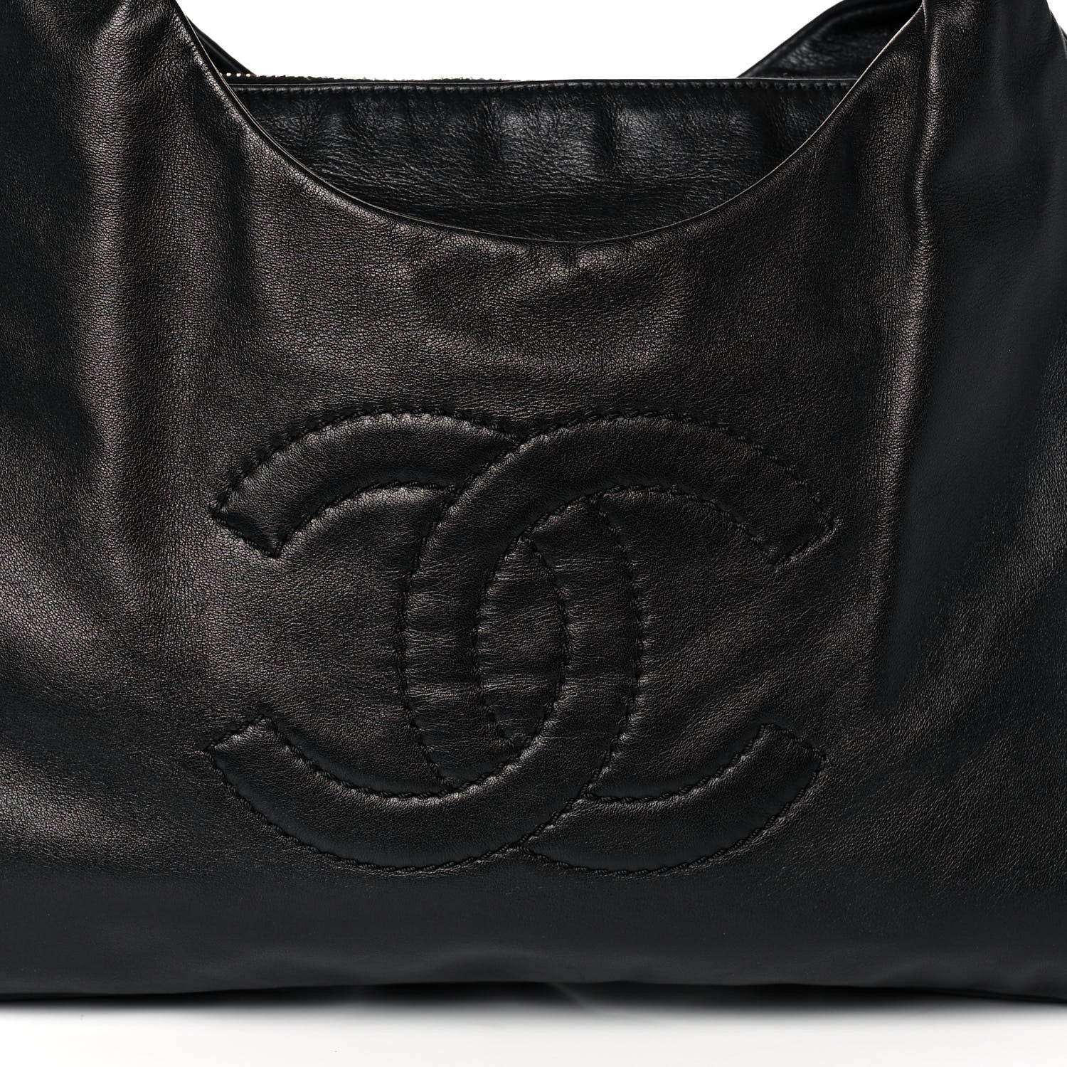 Chanel Calfskin Rodeo Drive Hobo Black 8 of 11
