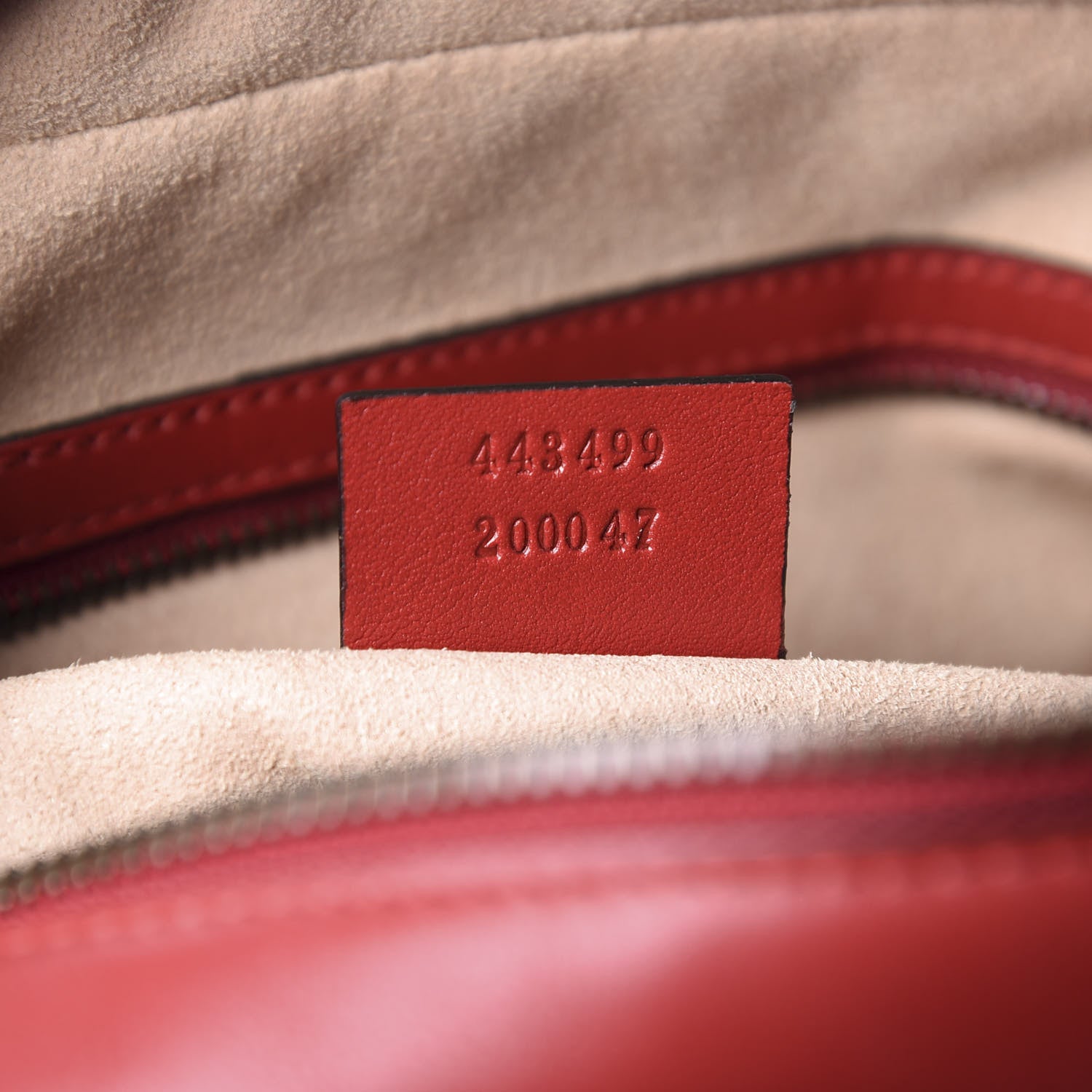 Gucci Calfskin Matelasse Medium GG Marmont Chain Shoulder Bag Hibiscus Red 6 of 10