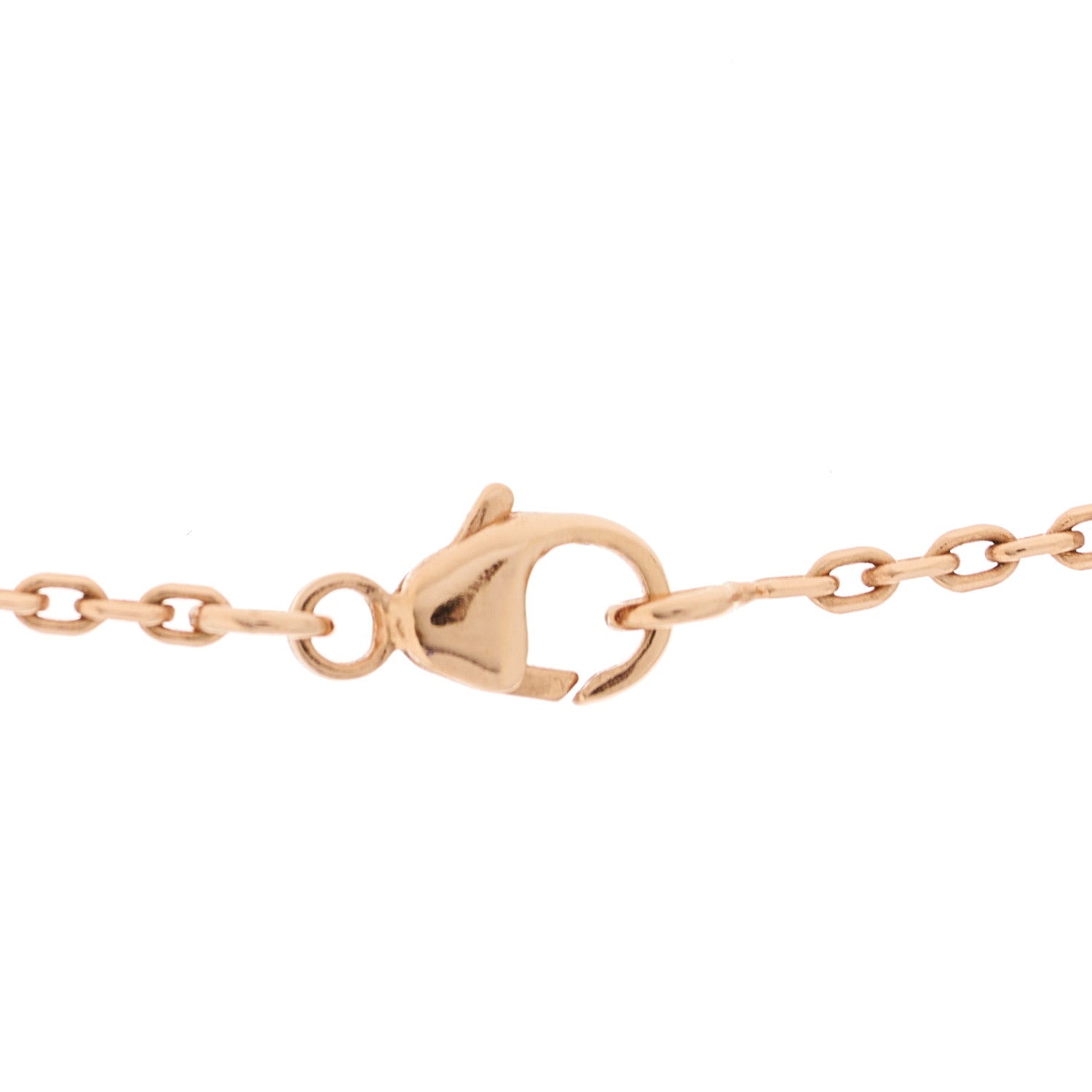 Hermes Rose Gold Mini Pop H Pendant Necklace Lilas 5 of 6
