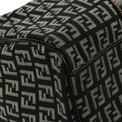 Fendi Patent Zucchino Medium Forever Boston Black 7 of 10