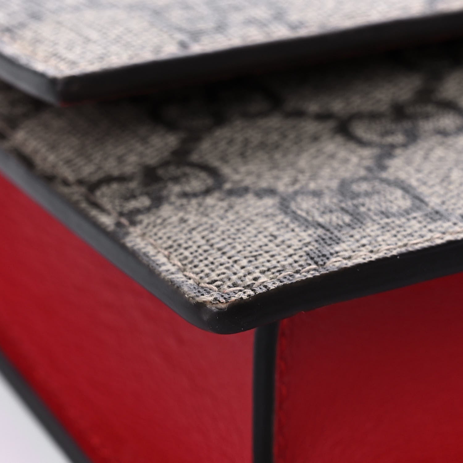 Gucci GG Supreme Monogram Mini Cherry Chain Bag 8 of 11