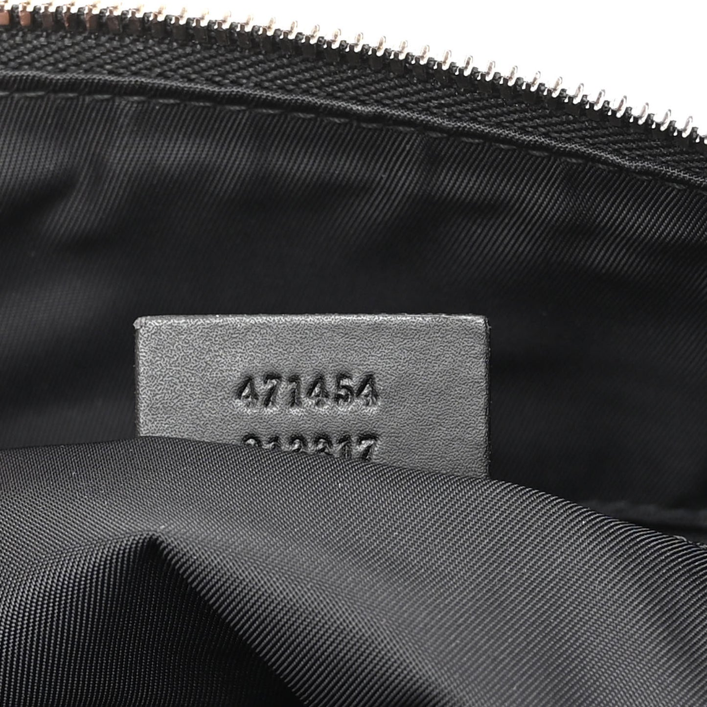 GG Supreme Monogram Web Messenger Bag Black