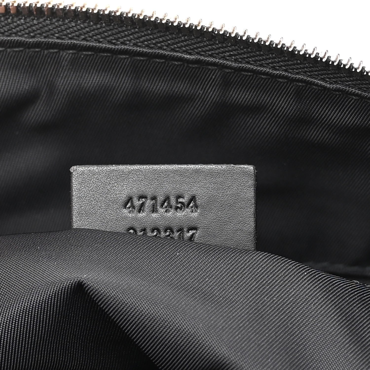 Gucci GG Supreme Monogram Web Messenger Bag Black 7 of 12
