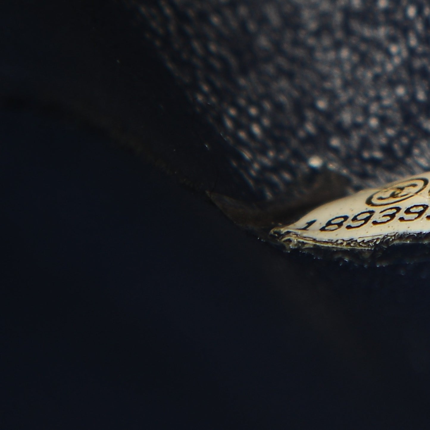 Caviar Quilted Medium Double Flap Navy