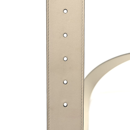 Gucci Calfskin Double G 40mm Belt 90 36 White 3 of 4