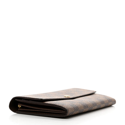 Louis Vuitton LOUIS VUITTON Damier Ebene Sarah Wallet 4 of 7