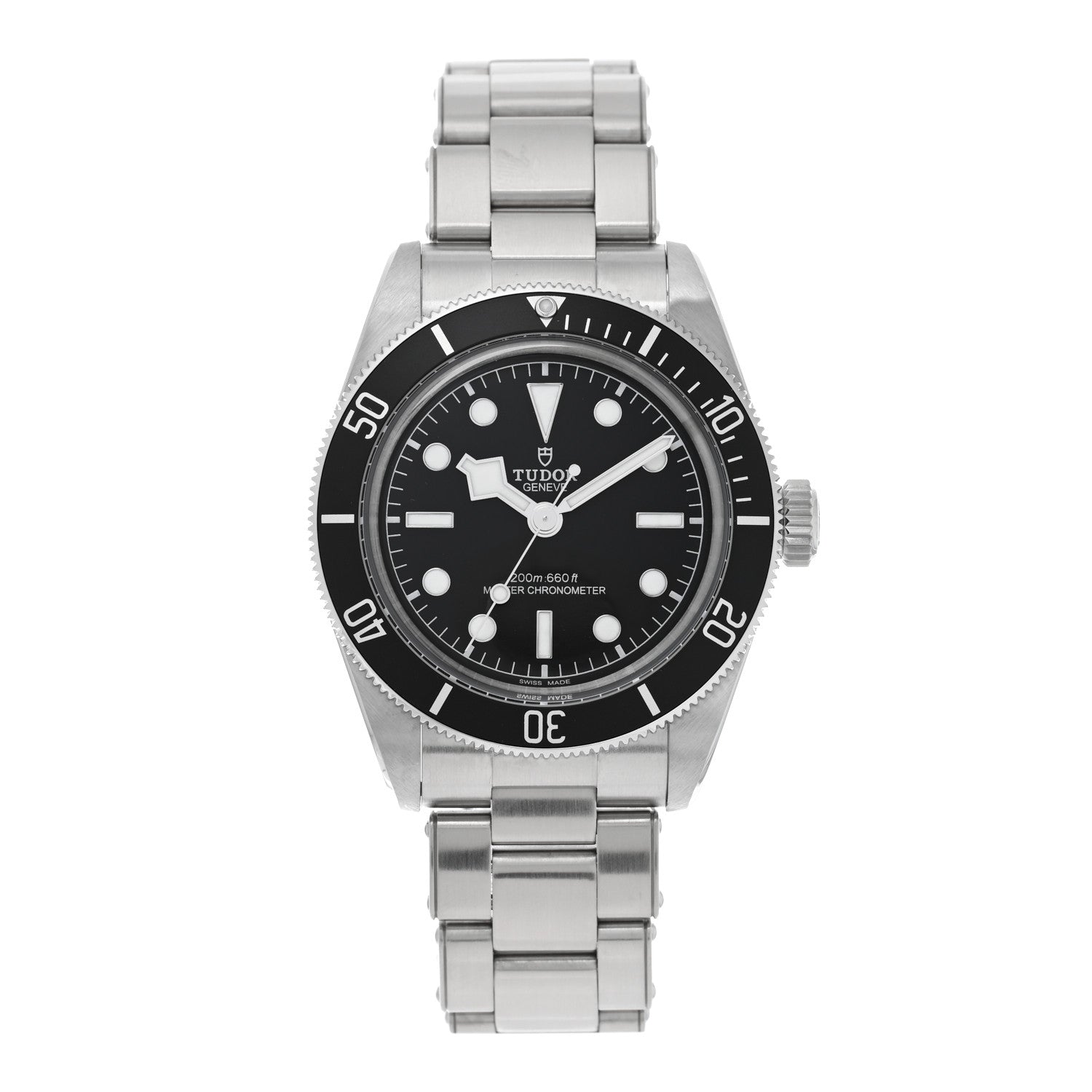 TUDOR Stainless Steel 41mm Black Bay Automatic Watch Black 7941A 1 of 5