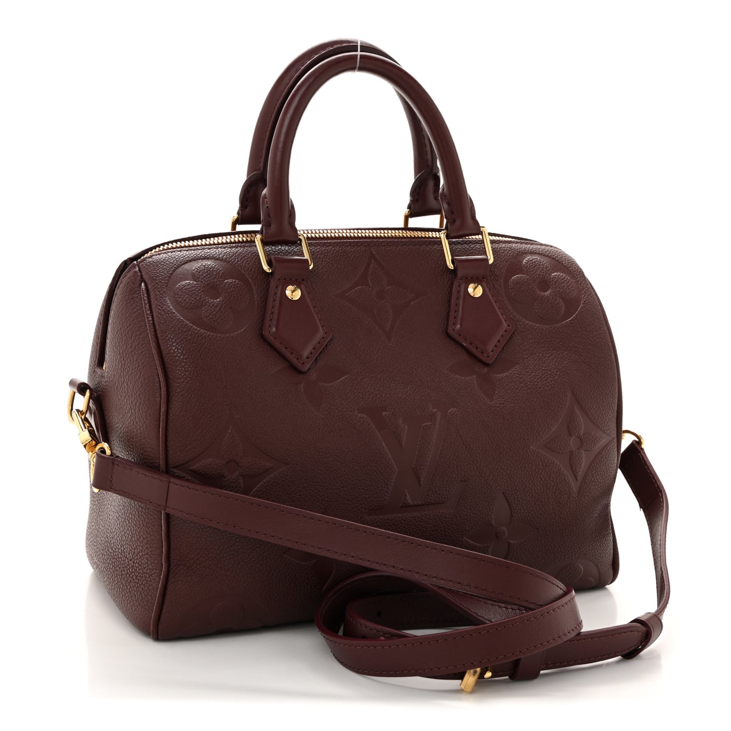 Empreinte Monogram Giant Speedy Bandouliere 25 Wine