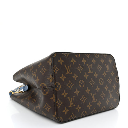 Louis Vuitton Monogram Neonoe MM Blue Jean 4 of 9
