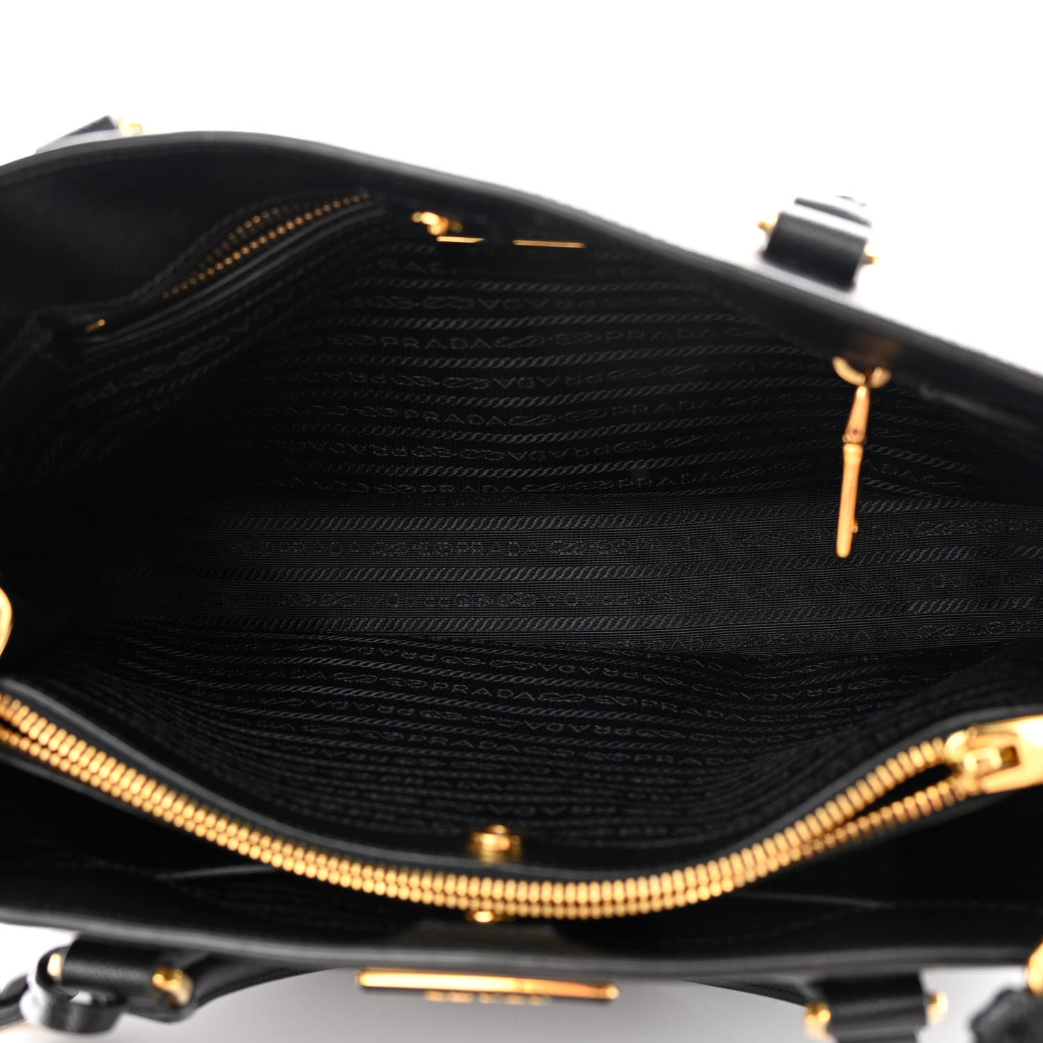 Prada Saffiano Lux Medium Tote Black 5 of 18