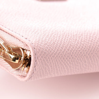 Dolce & Gabbana Dauphine Small Zip Around Wallet Pink 7 of 10