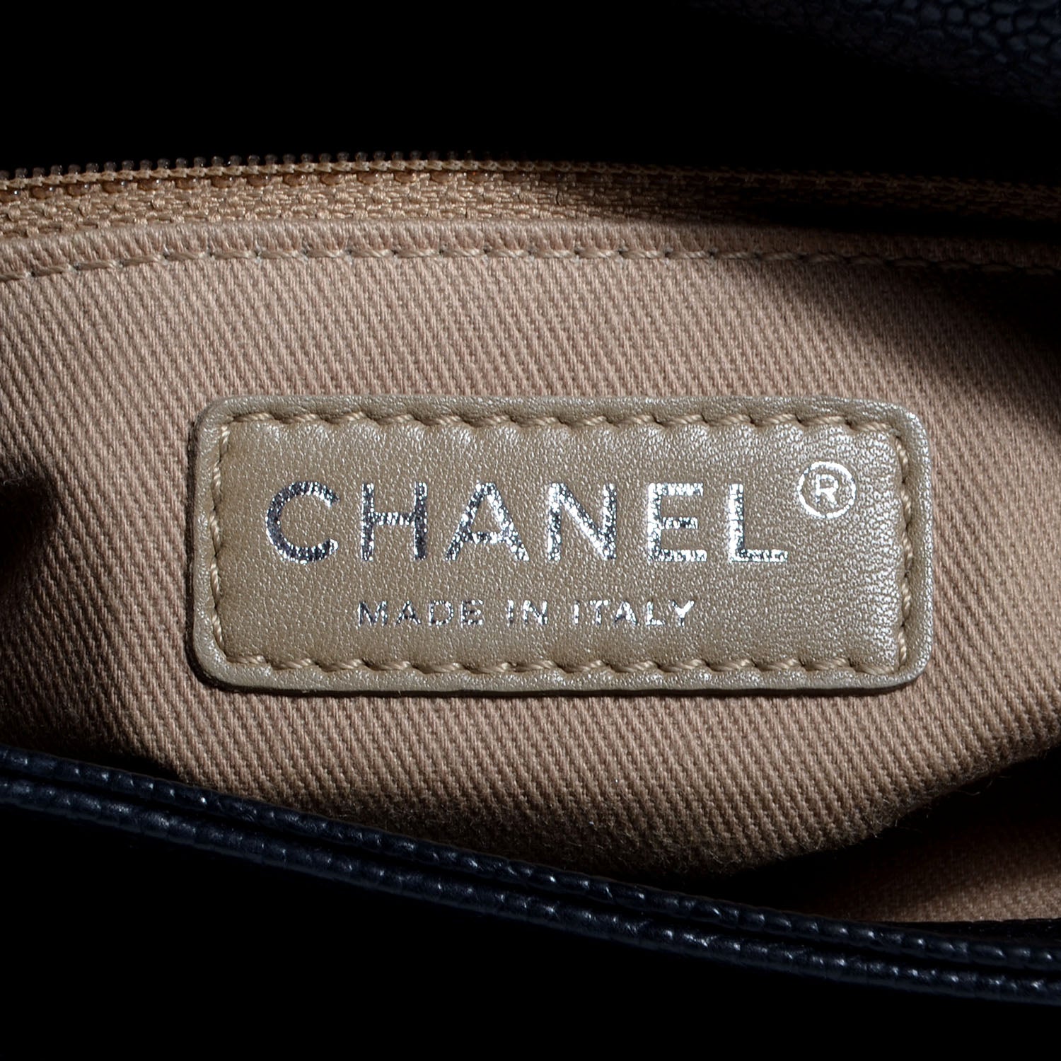 Chanel Caviar Medium Simply CC Flap Black 7 of 8
