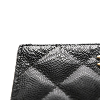 Chanel Caviar Quilted Key Holder Case Black 11 of 12