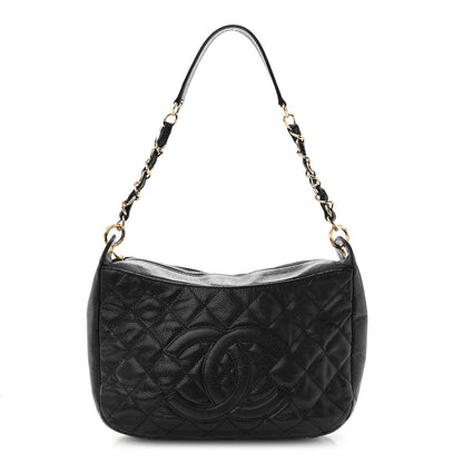 Chanel Caviar Quilted Timeless CC Shoulder Bag Black 1 of 15