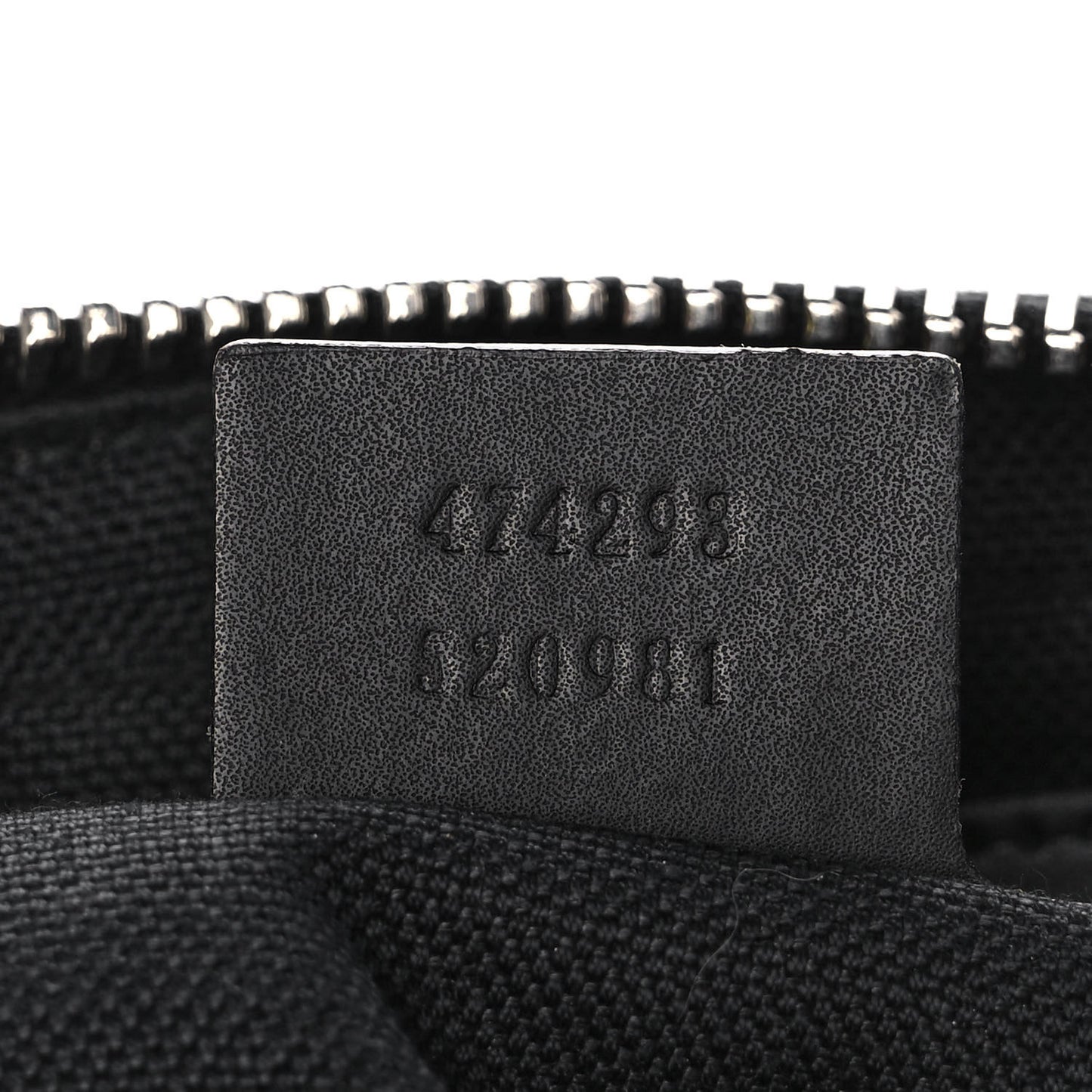 Soft GG Supreme Monogram Web Belt Bag Black Grey