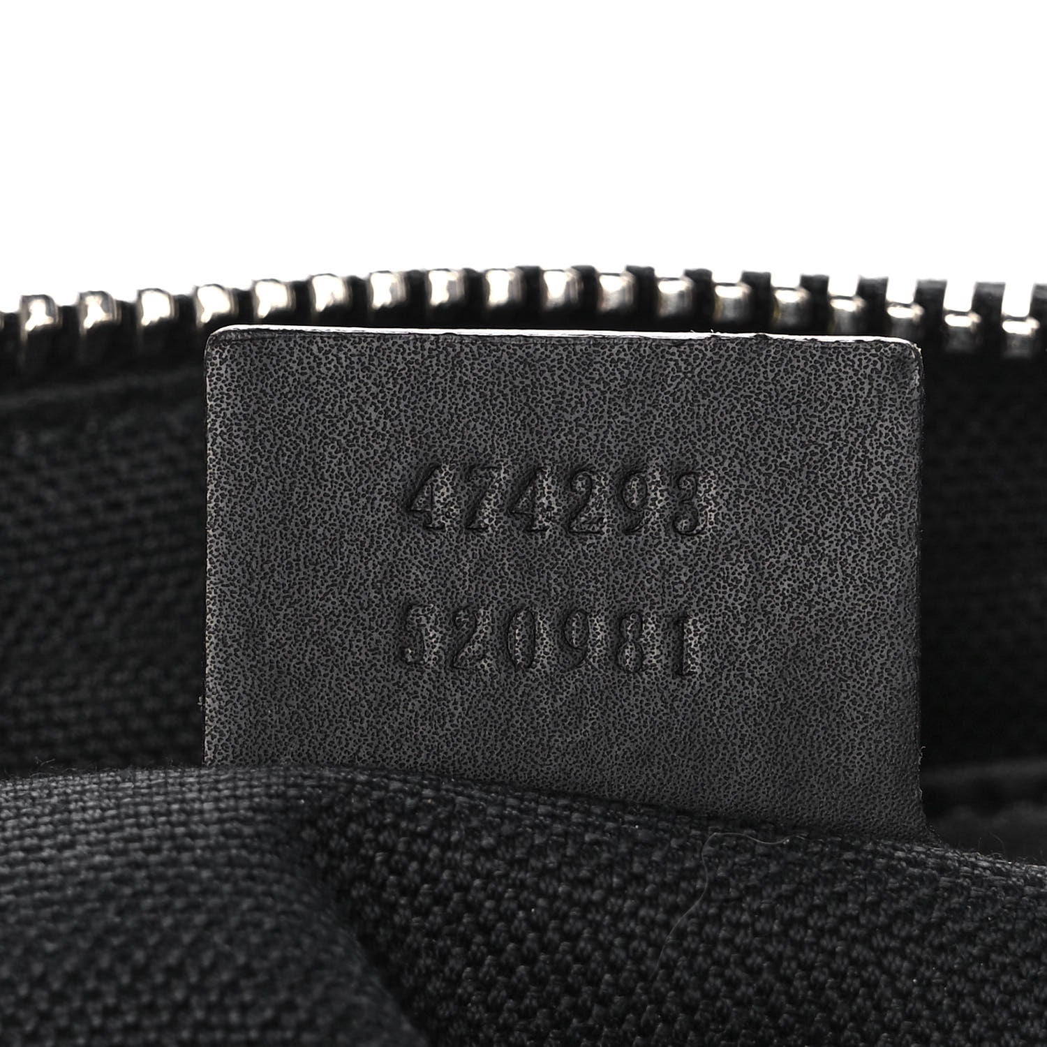 Gucci Soft GG Supreme Monogram Web Belt Bag Black Grey 7 of 14