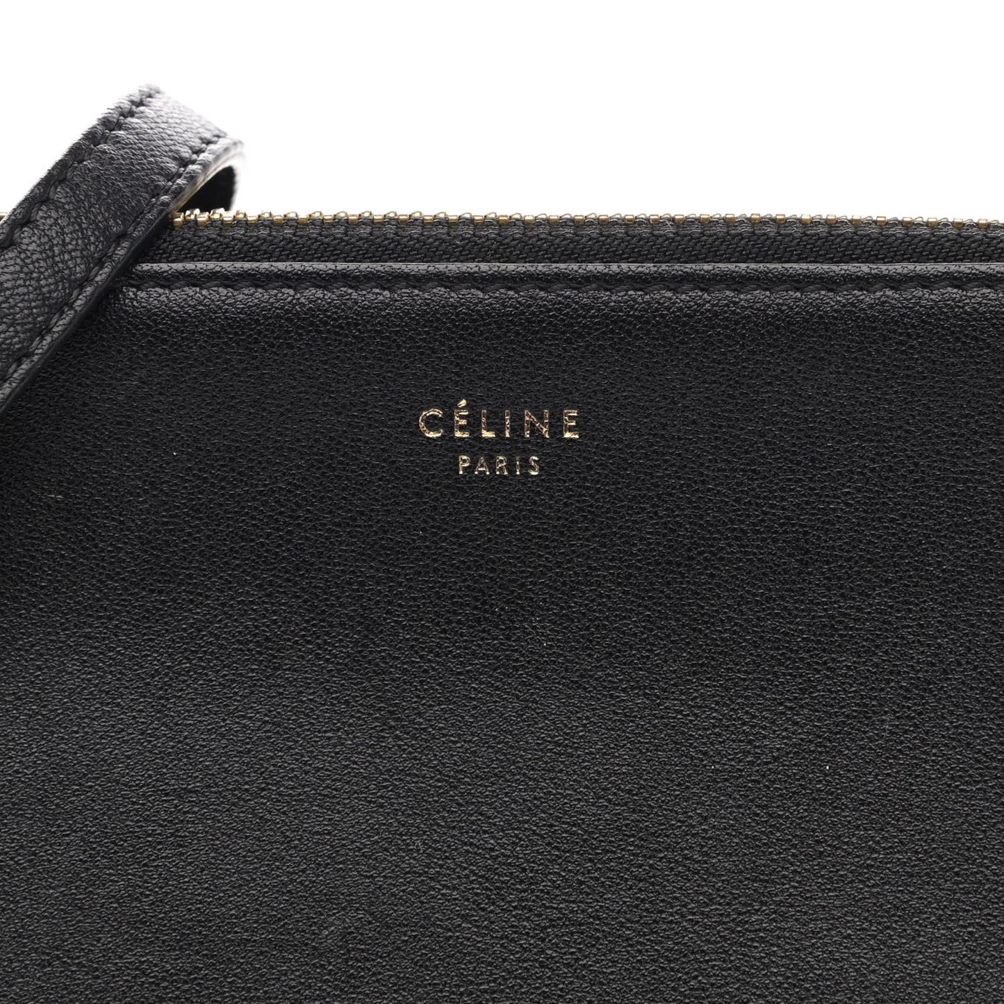 Lambskin Small Trio Crossbody Bag Black