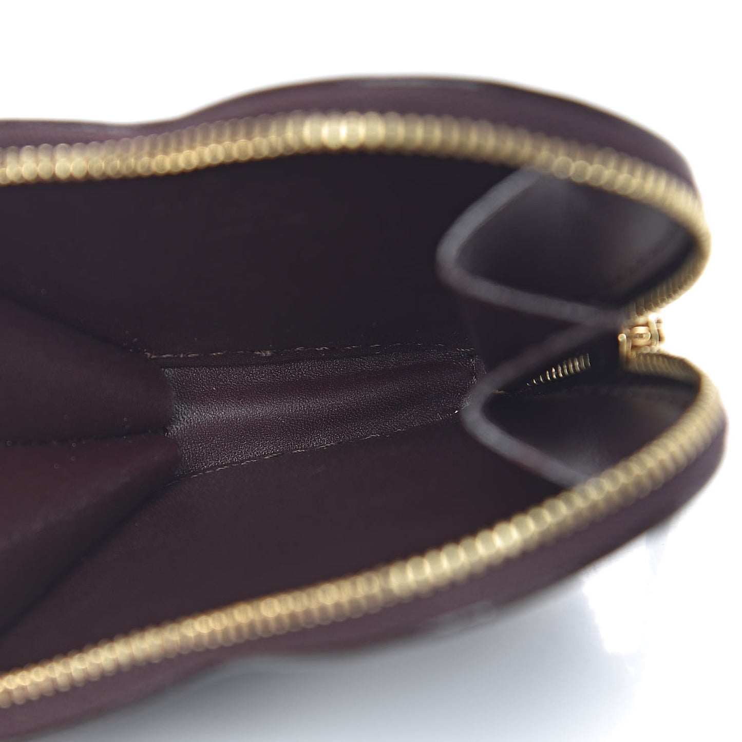 Vernis Coeur Heart Coin Purse Amarante