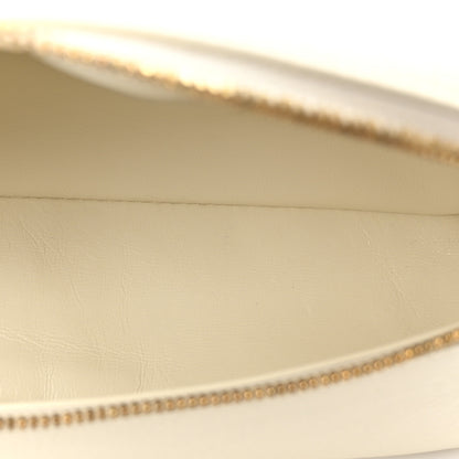 Loro Piana Grained Calfskin L19 Extra Pocket Pouch Whisper White 5 of 9