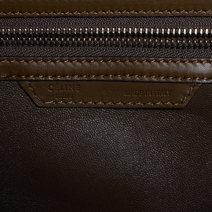 Celine Smooth Calfskin Mini Tri-Color Luggage Rust 6 of 9