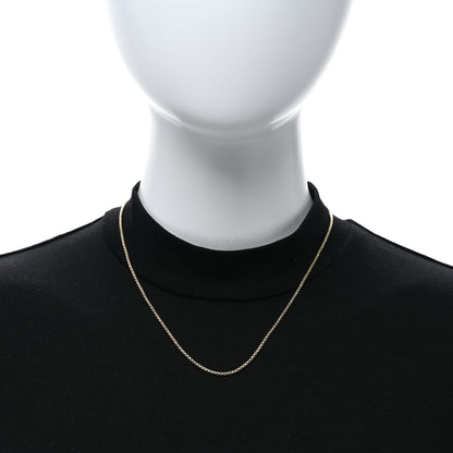 David Yurman 18K Yellow Gold 1.7mm Box Chain Necklace 18" 2 of 4