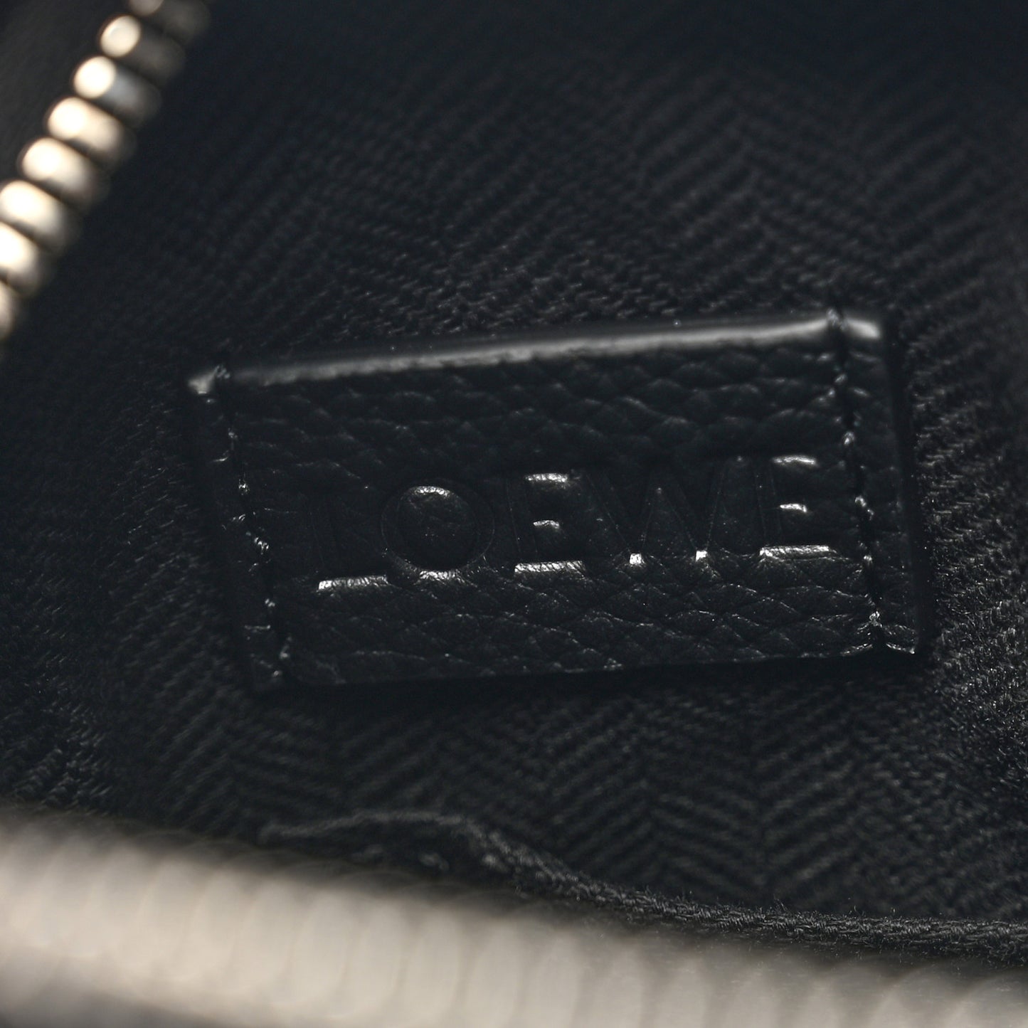Soft Grained Calfskin XS Military Messenger Bag Black