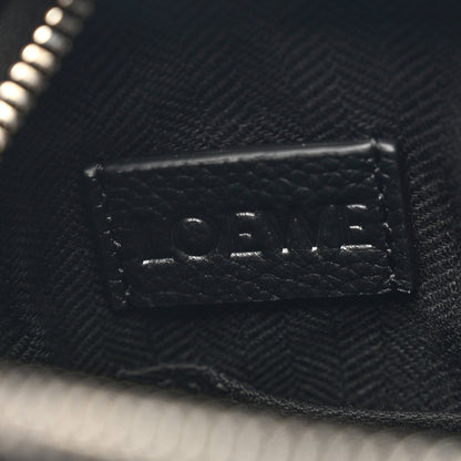 Loewe Soft Grained Calfskin XS Military Messenger Bag Black 7 of 9