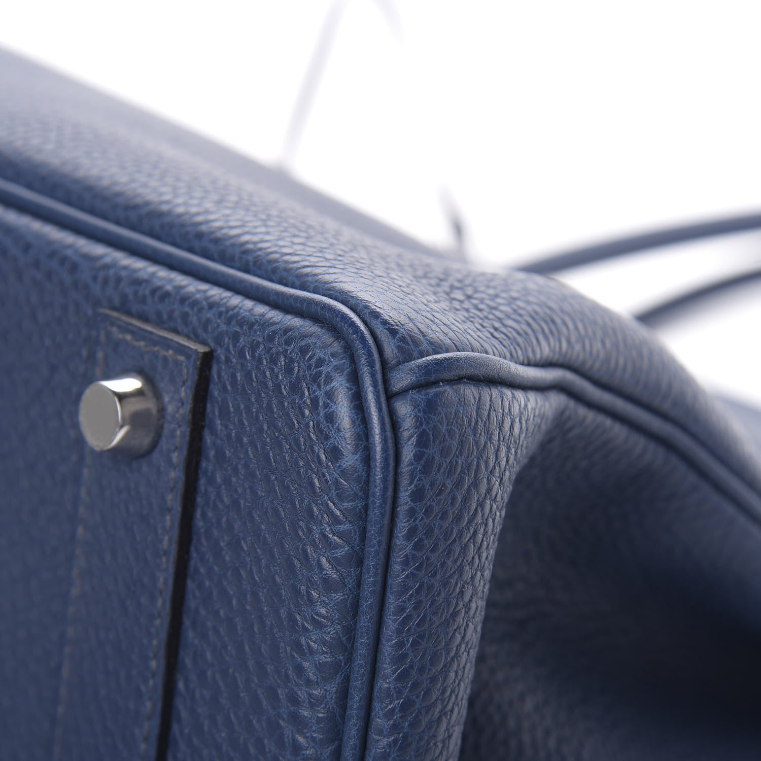 Hermes Togo Birkin 40 Bleu Thalassa 36 of 42