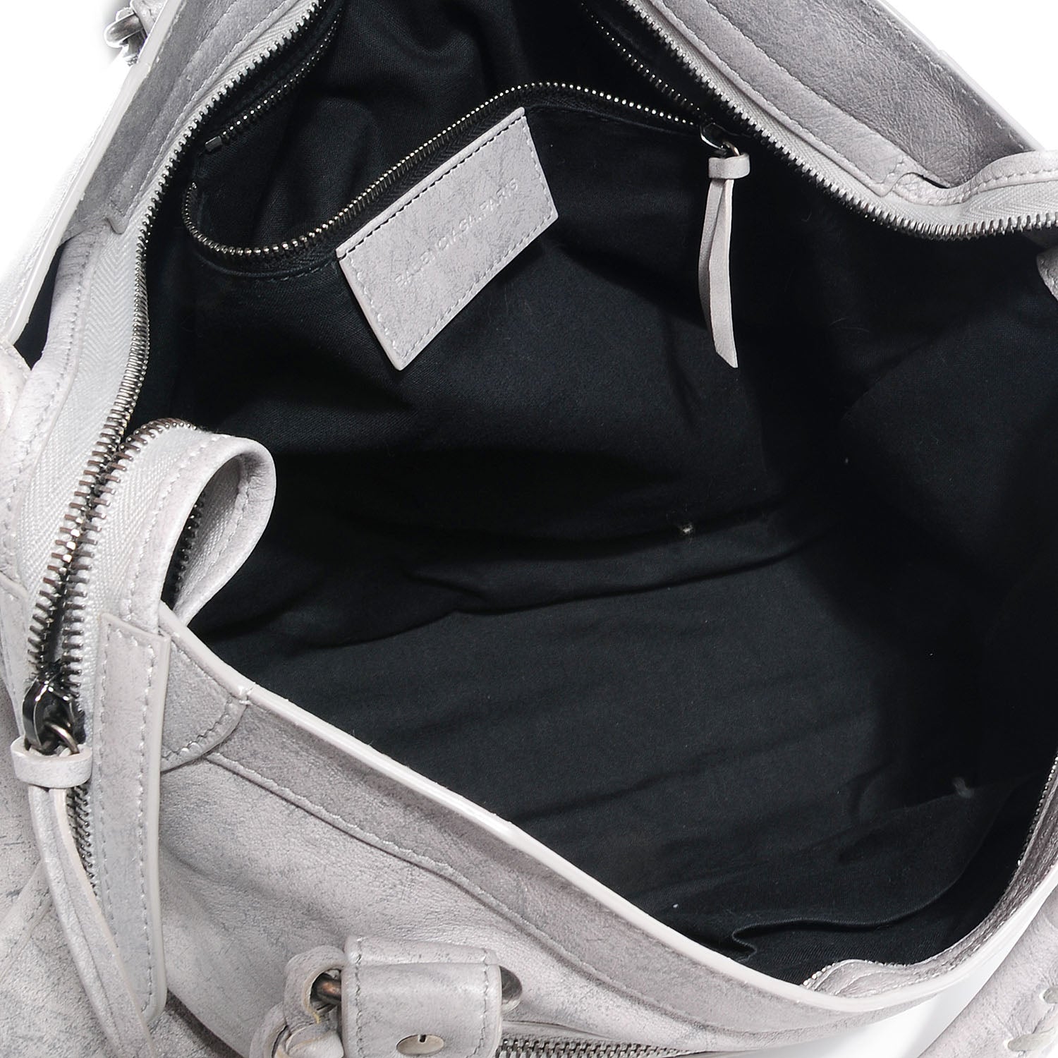 Balenciaga Agneau Marble Hardware City Grey 7 of 9