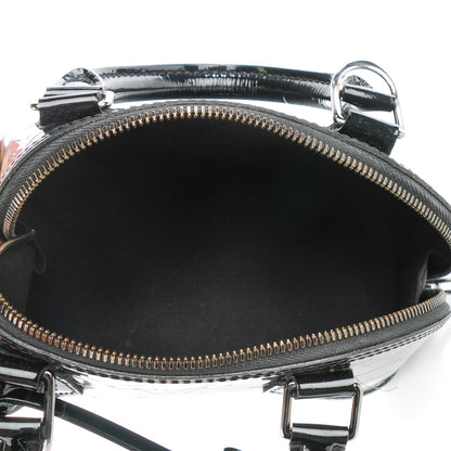 Louis Vuitton Vernis Alma BB Noir Magnetique 5 of 10