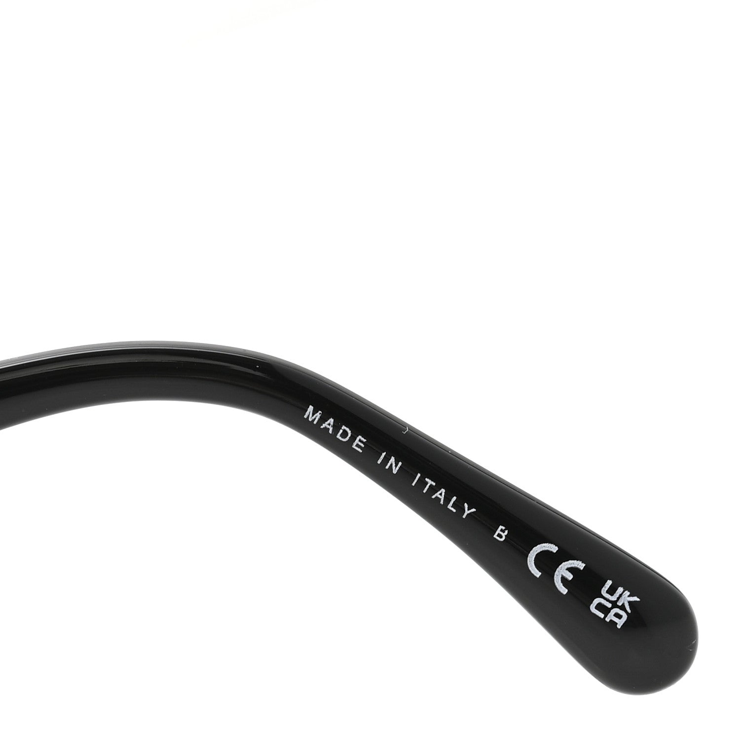 Chanel Acetate Strass Square Sunglasses 5422-B Black White 6 of 8