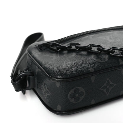 Louis Vuitton Monogram Eclipse Pochette Volga 7 of 10