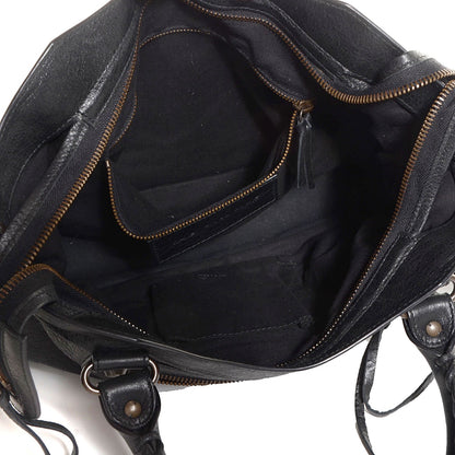 Balenciaga Agneau Classic Hardware Town Black 8 of 23